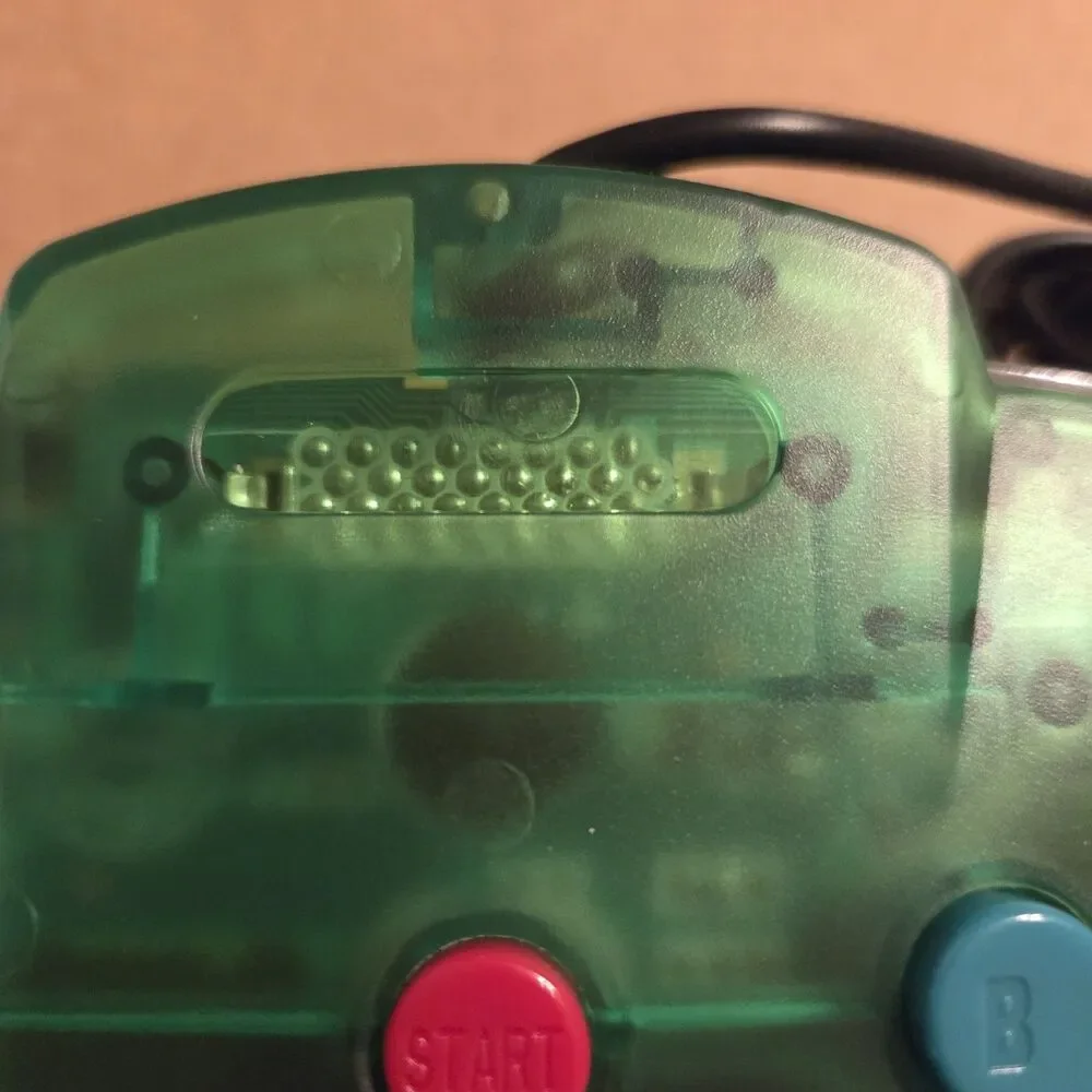 Nintendo 64 Retro Controller Wired Game Controller Joystick Green New